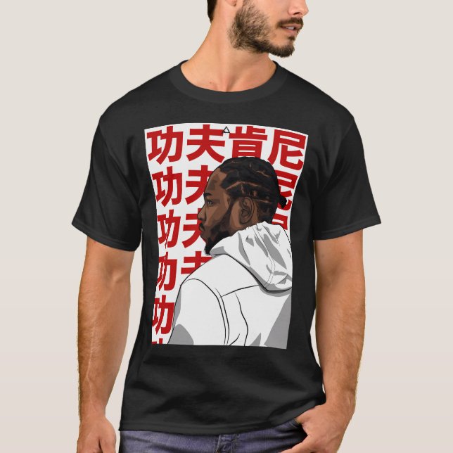 Camiseta Kendrick Lamar (Kung Fu Kenya) (Anverso)