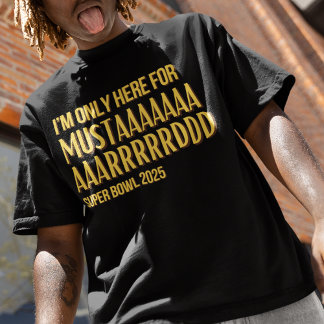 Camiseta Kendrick Lamar - Mustard - Super Bowl 2025