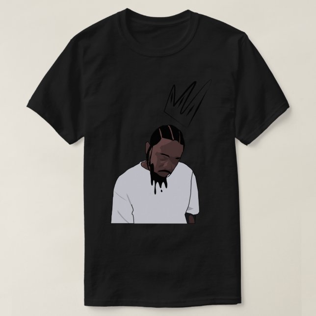 Camiseta Kendrick Lamar Pegatina (Diseño del anverso)