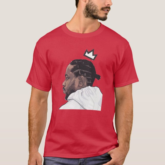 Camiseta Kendrick Lamar retro (Anverso)