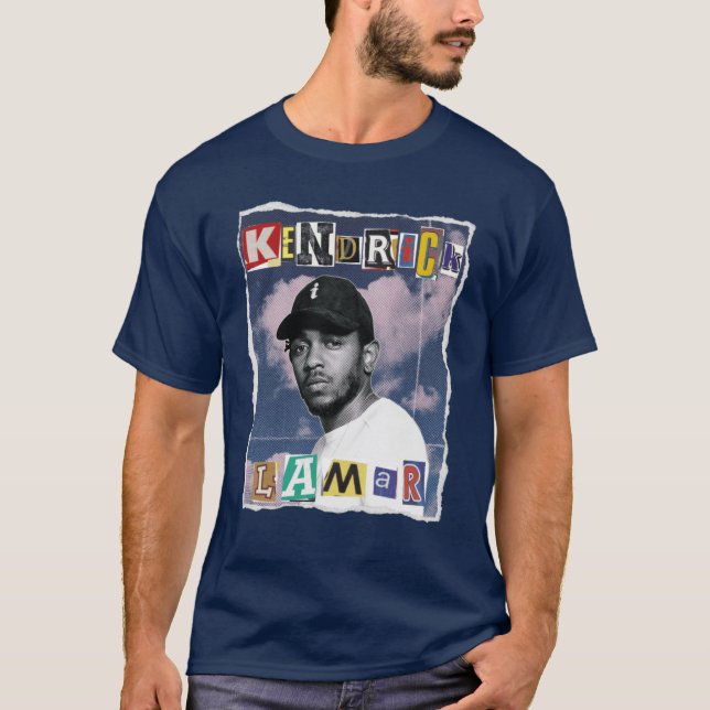 Camiseta Kendrick Lamar Scrapbook Effect gift (Anverso)