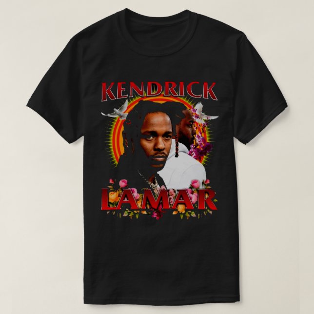 Camiseta Kendrick Lamar Sr. Morale a Kendrick Lamar Sr. Mor (Diseño del anverso)