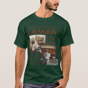 Camiseta Kendrick Lamar Vintage retro