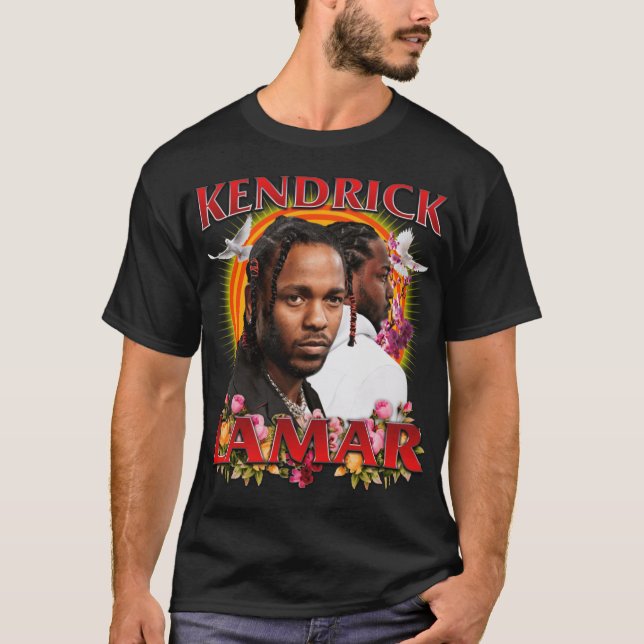 Camiseta Kendricks Lamar vintage (Anverso)