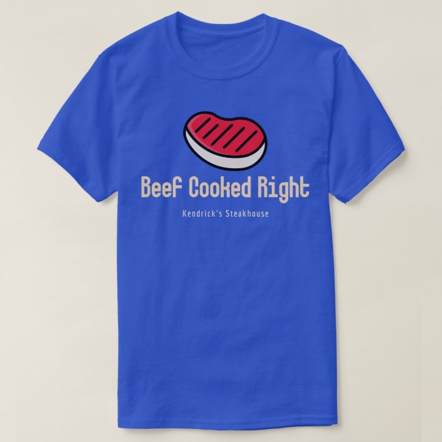 Camiseta Kendricks Steakhouse TShirt (Diseño del anverso)