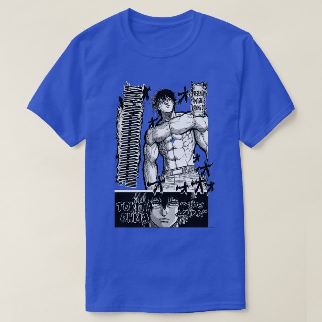 Camiseta Kengan Ashura Tokita Ohma The Asura (Diseño del anverso)