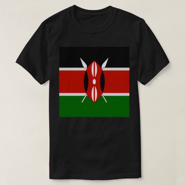 Camiseta Kenia 5 (Diseño del anverso)