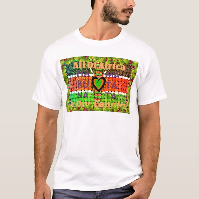 Camiseta Kenia Hakuna Matata (Anverso)
