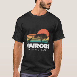 Camiseta Kenia Nairobi Parque Nacional África Serengeti