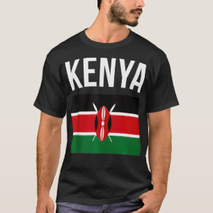 Camiseta Kenia: Orgullo keniano de viaje de recuerdo de via