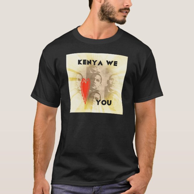 Camiseta Kenia te ama (Anverso)