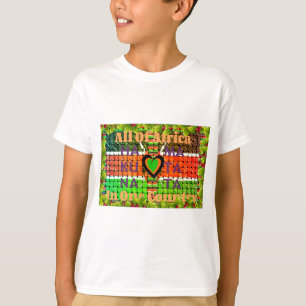 Camiseta Kenia: Todo África en un País Bandera tejida D