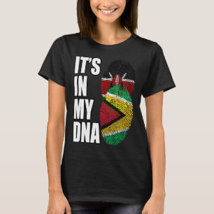 Camiseta Kenia Y Guyana Mezclan Bandera Del Patrimonio De A