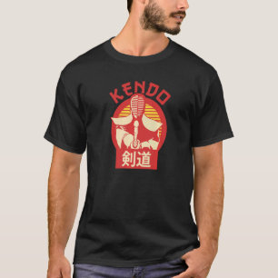 Camiseta Kenjusu Kata Shinai Samurai Kendo