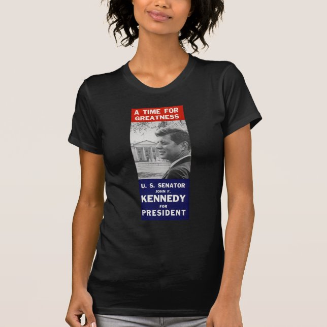 Camiseta Kennedy - una época para la grandeza (Anverso)