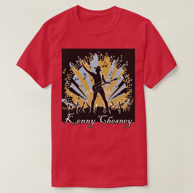 Camiseta Kenny Chesney (Diseño del anverso)