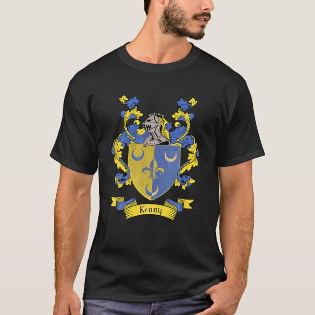 Camiseta Kenny Coat Of Arms | Kenny Surname Family Crest (Anverso)