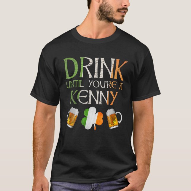 Camiseta Kenny Family Name Gift For Prouds Irish From Irela (Anverso)