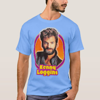 Camiseta Kenny Loggins 80 Diseño de fans estéticos