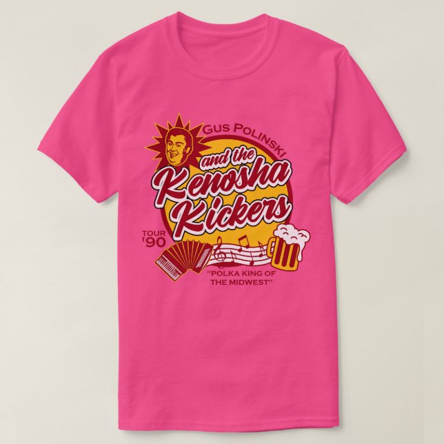 Camiseta Kenosha Kickers Tour 90 (Diseño del anverso)