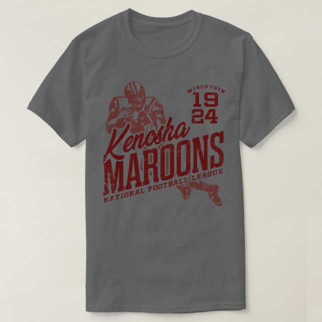 Camiseta Kenosha Maroons (Diseño del anverso)