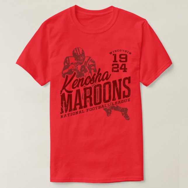Camiseta Kenosha Maroons (Diseño del anverso)