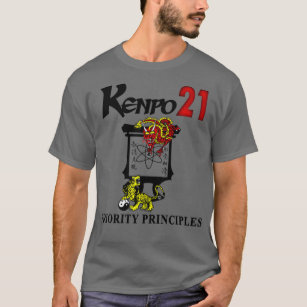Camiseta Kenpo 21 Principios prioritarios