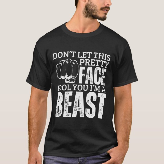 Camiseta Kenpo Karate Chica I'm A Beast Funny Women America (Anverso)