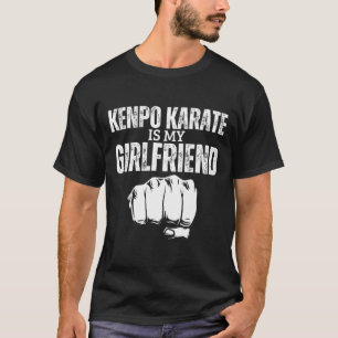 Camiseta Kenpo Karate Es Mi Novia Funny Estadounidense Kenp