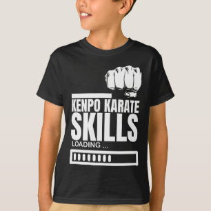 Camiseta Kenpo Karate Habilidades Cargando Funny American K