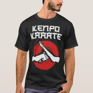 Camiseta Kenpo Karate Saludo A Los Hombres De Las Artes Mar