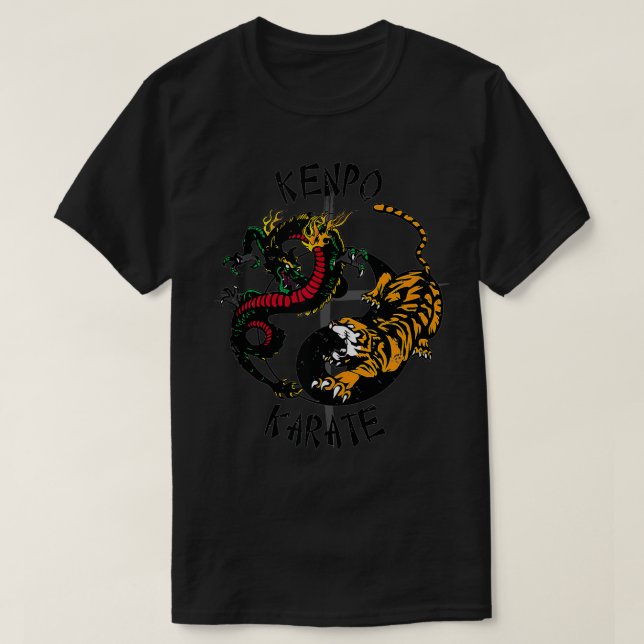 Camiseta Kenpo Karate SDefense Martial Arts (Diseño del anverso)