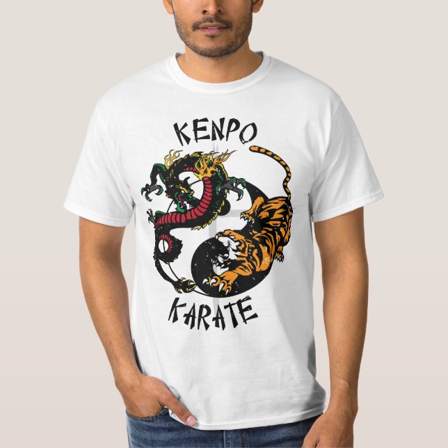 Camiseta Kenpo Karate Self Defense Martial Arts  (Anverso)