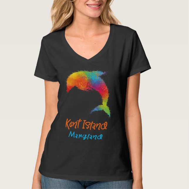 Camiseta Kent Island  Maryland  Souvenir (Anverso)