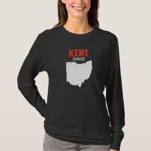 Camiseta KENT Ohio EE. UU. Estado América Viajes Ohioan  