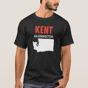 Camiseta Kent Washington Estados Unidos EE.UU. Viaje con Wa