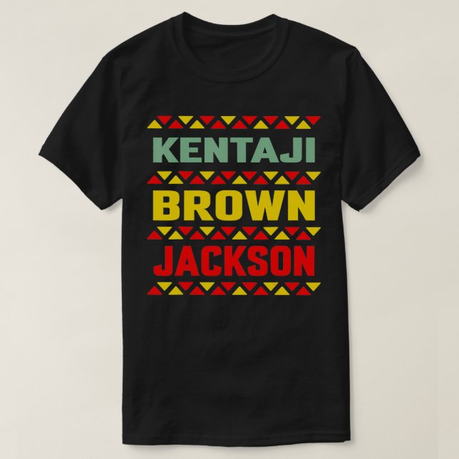 Camiseta Kentanji Brown Jackson Change African American Wor (Diseño del anverso)