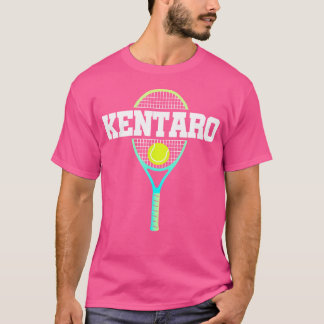Camiseta Kentaro Nombre Jugador De Tenis Bola Y Racket Sp