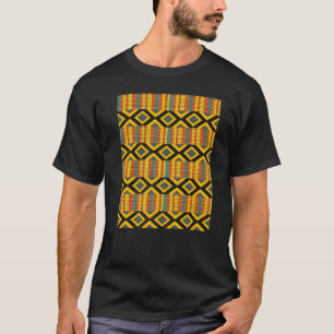 Camiseta Kente Clow imprime la etnia tribal africana Kente 