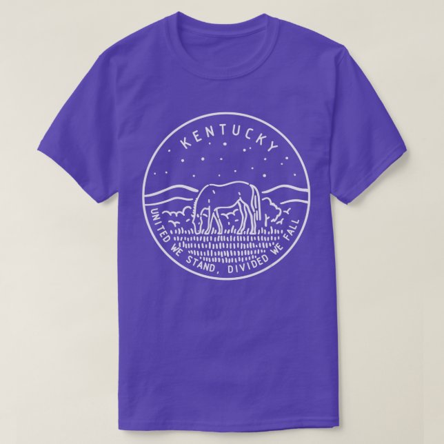 Camiseta Kentucky 1792 Estado de Kentucky (Diseño del anverso)