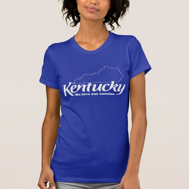 Camiseta Kentucky - amamos a nuestros primos (Anverso)