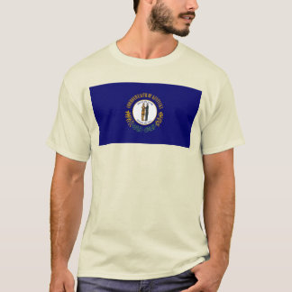 Camiseta Kentucky: Bandera estatal de la Commonwealth de Bl