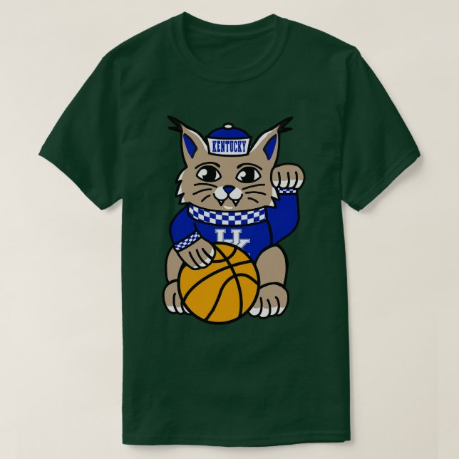 Camiseta Kentucky Beckoning Wildcat TShirt (Diseño del anverso)