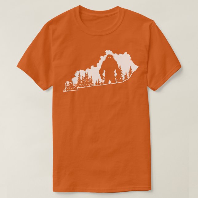 Camiseta Kentucky Bigfoot (Diseño del anverso)