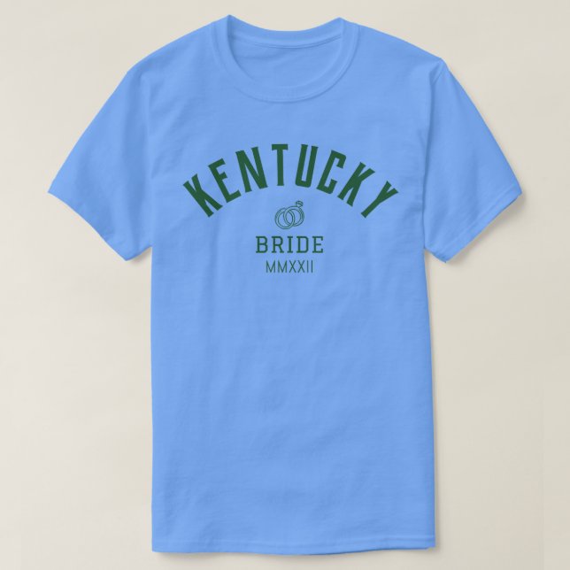 Camiseta Kentucky Bride Bachelorette for the Bride Weddi (Diseño del anverso)