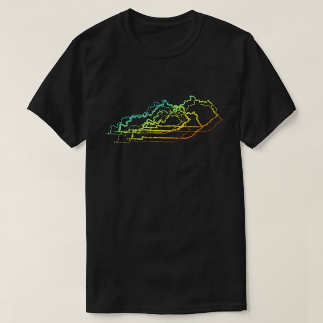 Camiseta kentucky chill blur (Diseño del anverso)