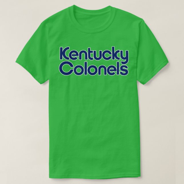 Camiseta Kentucky Colonels ABA Baloncesto 1 (Diseño del anverso)