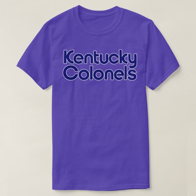 Camiseta Kentucky Colonels ABA Baloncesto 1 (Diseño del anverso)