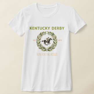 Camiseta Kentucky Derby 1875 corre por los Rosas