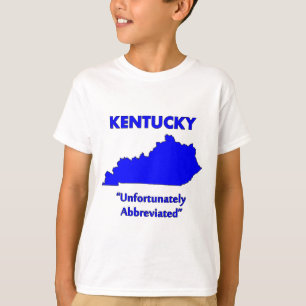 Camiseta Kentucky - Desafortunadamente Abreviado